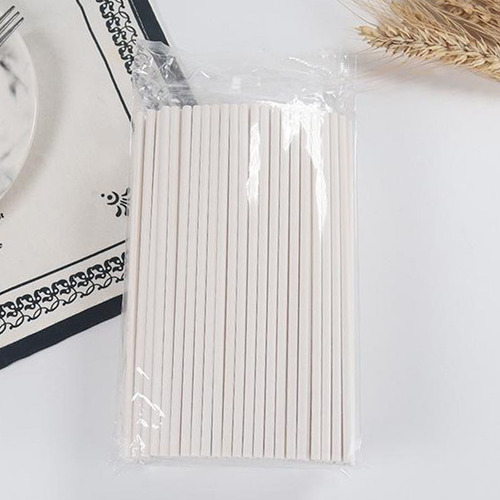 Imagen 9 de 10 de 100x Palitos De Piruleta De Papel Diy Pastel Postres Dulces