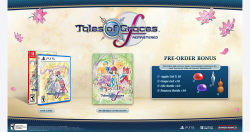 Tales Of Graces F Remastered Launch Edition Ps5 Playstation