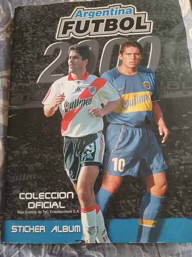 Album De Figuritas Argentina Fútbol 2000 (Usado)