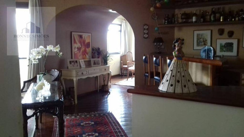 Imagem 6 de 19 de Apartamento À Venda, Campo Belo, Edifício Solar Dos Bandeirantes, Rua Barão De Jaceguai 1414, 4 Dormitórios, 2 Suítes, 1 Banheiro, 220 M², São Paulo. - Ap1103