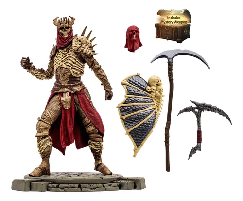 Figura De Acción Mcfarlane Diablo Iv Summoner Nigromante 1/1