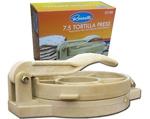 Prensa De Tortilla De 7.5 Pulgadas De Plastico Resistente Pa