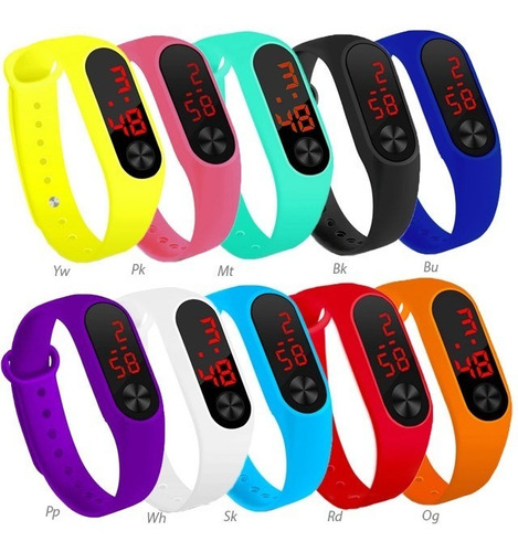 Reloj Pulsera Led Mayoreo Deportivo Touch Barato Proveedor