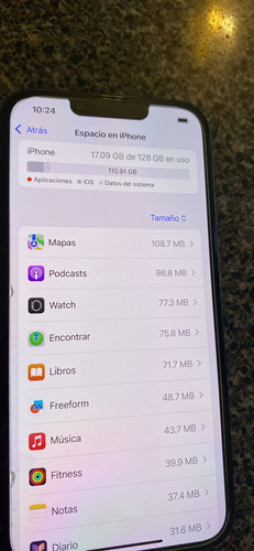 Apple iPhone 14 (128 Gb) - Medianoche (Usado)