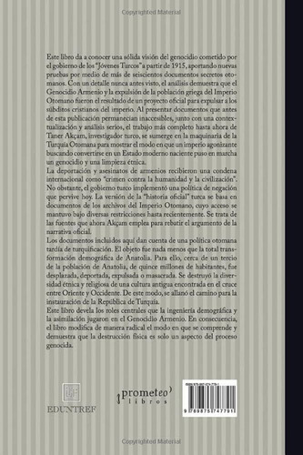 El Crimen De Lesa Humanidad De Los Jóvenes Turcos - T. Akçam