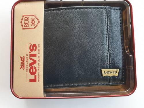 Billetera Levi's Con Protección Rfid