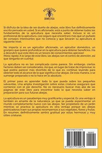 Apicultura Domestica Lo Que Necesita Saber Sobre La, de Rosser, Dion. Editorial Independently Published en español