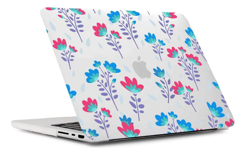 Case Macbook Air 2020 13 A2337/a2179 Chip M1 Diseño Floral