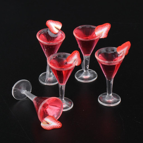 Copas De Vino En Miniatura 5 Piezas