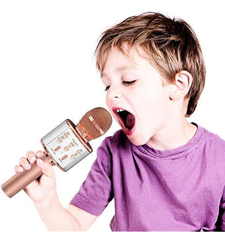 Microfono De Karaoke Para Niños, Microfono De Karaoke Inala