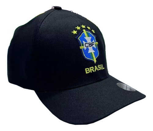 Boné Seleção Bandeira Brasil Futebol Alta Qualidade V. Cores