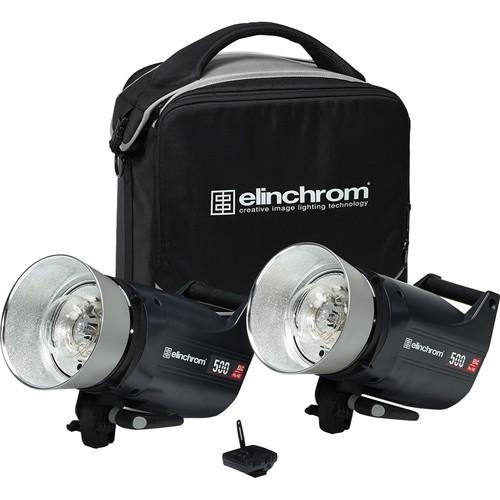Elinchrom Juego De Flashes Electrónicos Con Accesorios Elc 5