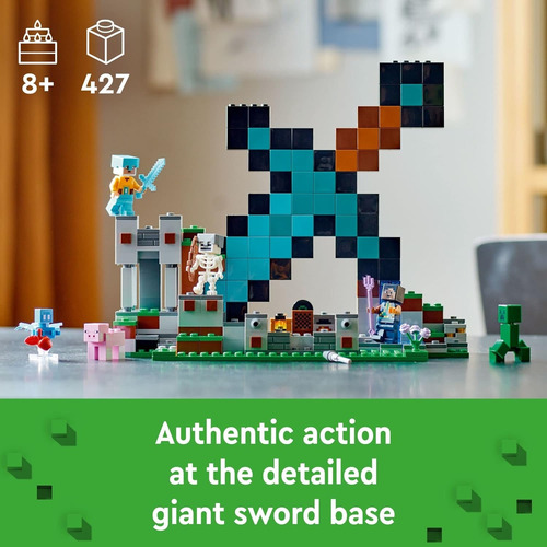 Lego Minecraft La Base Espada 21244 - Entrega Inmediata 427