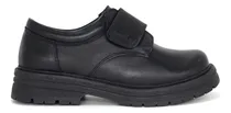 Comprar Zapato Escolar De Cuero Juvenil Pariss Mv25q1-2095 Negro