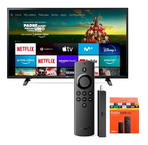 Imagen 7 de 10 de Amazon Fire Tv Stick Lite Con Control Remoto Por Voz Alexa