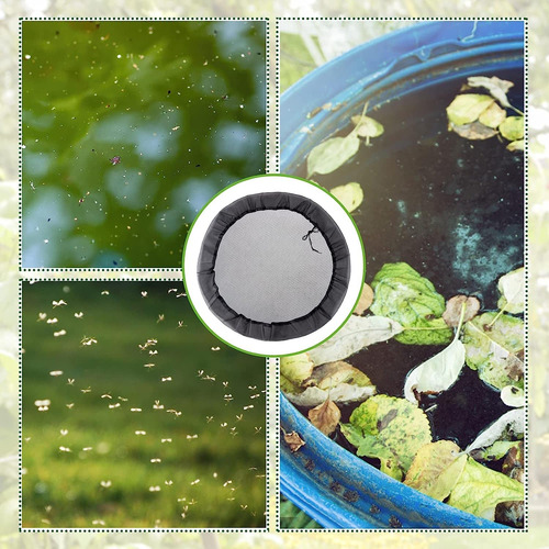 Cubierta De Malla Para Barriles De Lluvia 39 Pulgadas 2 Piez