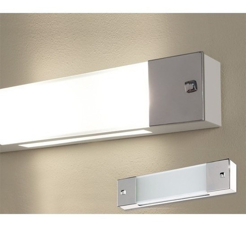 Aplique Luz De Pared/techo Ideal Baño C/lamp. Led 20w =150w
