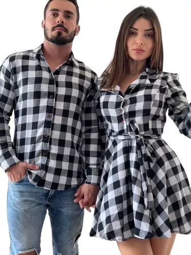 Conjunto Casal Camiseta + Vestido