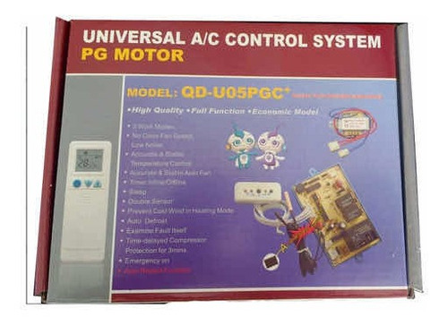 Placa Universal Aire Acobdicionado 9000 A 24000 Btu Pg