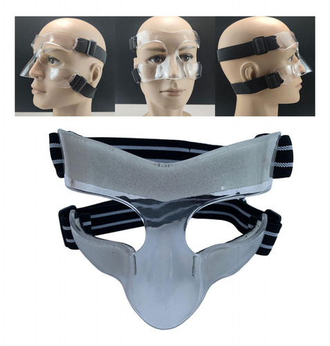 Protector De Nariz Para La Cara 15,5 Cm X 9,5 Cm Negro
