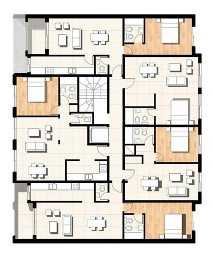 Imagen 4 de 21 de Departamento 2 Ambientes - A Estrenar - Adrogue