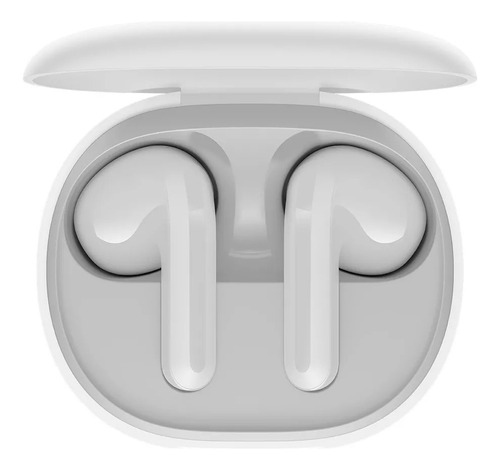 Auriculares in-ear gamer inalámbricos Xiaomi Redmi Buds 4 lite blanco con luz LED