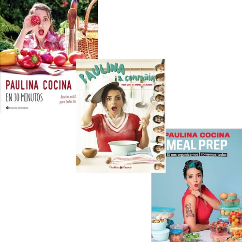 Pack Paulina Cocina - Meal Prep + Y Compañía + En 30 Minutos