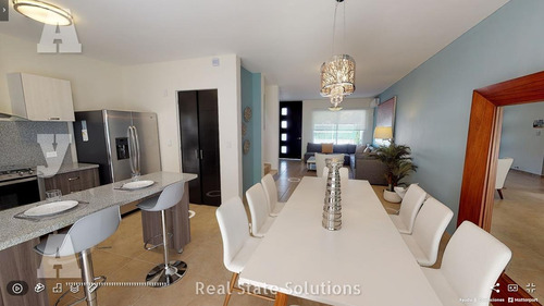 Casa En Venta, Con 4 Paneles Solares, 3 Recámaras, 2 Niveles, La Joya, Playa Del Carmen