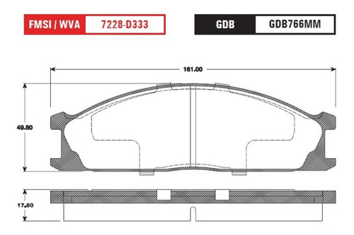Balata Trw Del Para Nissan Pickup Estaquitas D21 93-15 1 Jgo