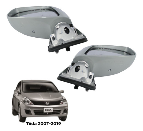 Juego De Espejos Manuales Tiida 2007-2019 Nissan