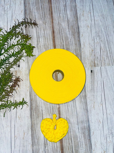 O, Trapillo Gold Tejido Crochet Tapete Cesto Bolso 3cm