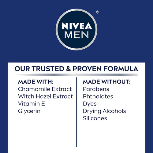 O Bálsamo Pós-barbear Nivea Men Sensitive
