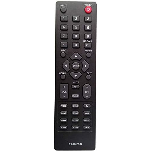 Nuevo Control Remoto Dxrc02a12 Tv Dynex Dx26l150a11 Dx3...