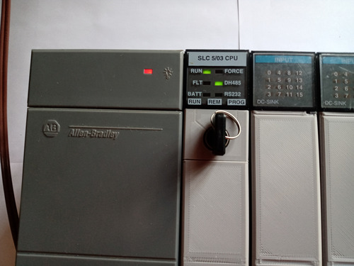 Clp Rack A10 Slc 500 Allen Bradley C/ Capas Pla Impressão 3d (Usado)