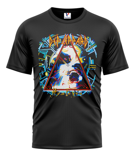 Playera Def Leppard, 100 Algodón 01