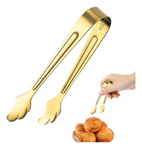. Pinzas Pequeñas De Acero Inoxidable For Servir Azúcar