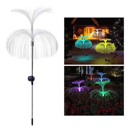 Luces Solares De Medusas Que Cambian De Color Paquete De 2 L