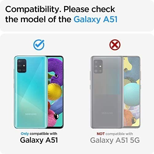 Imagen 7 de 7 de Funda Spigen Liquid Crystal Para Galaxy A51 Clear