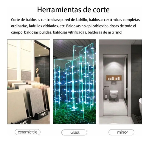 Cortador Manual De Cerámica Divisor De Azulejos Vidrio Mano