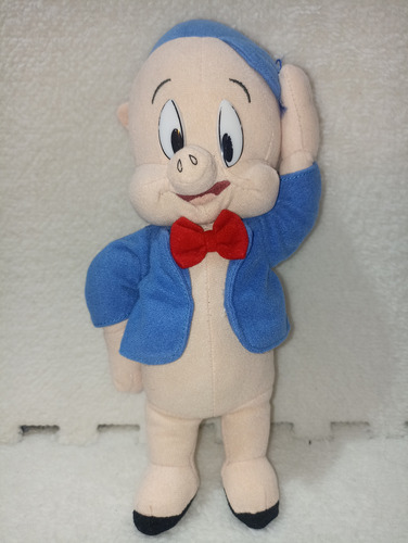 2 Peluches Porky Y Pato Lucas Nanco 2003-2005 Warner Bros Multicolor (Usado)