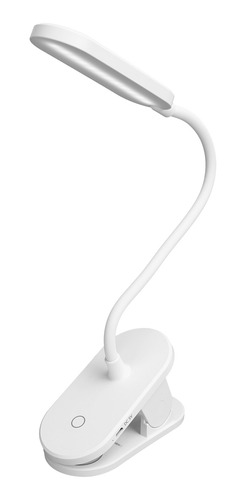 Lámpara De Escritorio Clipon, Flexible, 360°, Cuello De Cisn