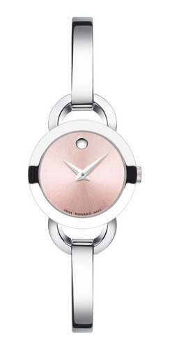 Reloj Movado Para Mujer 0606797 De Cuarzo Suizo En Acero