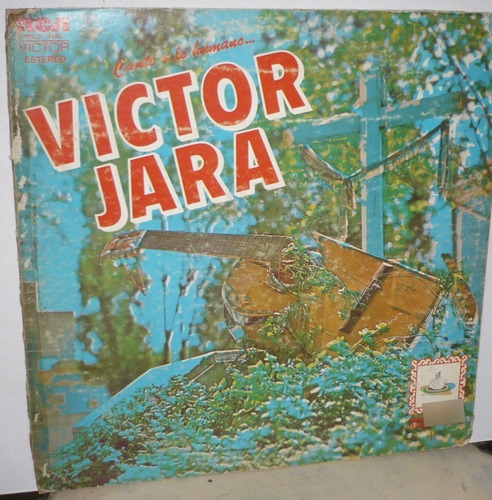 Victor Jara Lp Canto A Lo Humano