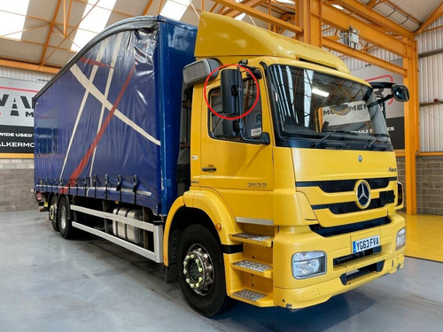Imagen 3 de 3 de Espejo Adap M. Benz Axor - Atego Izquierdo C/ Desempañador