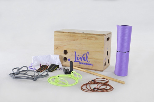 Caixa De Saltos Magic Fit Box Funcional - Treino Em Casa