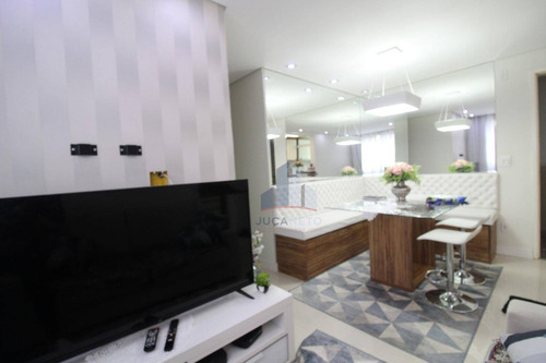 Imagem 3 de 11 de Apartamento Com 2 Dormitórios À Venda, 48 M² Por R$ 275.000,00 - Parque São Vicente - Mauá/sp - Ap1198