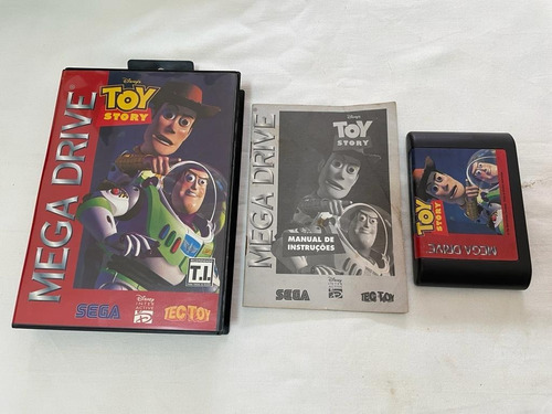 Mega Drive :  Toy Story Tectoy Completo Caixa E Manual
