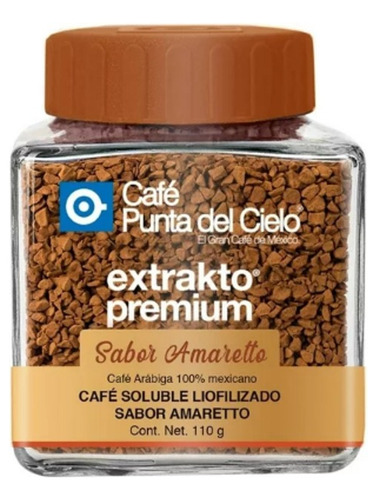 Café Punta Del Cielo Instantáneo Extrakto Premium Amaretto