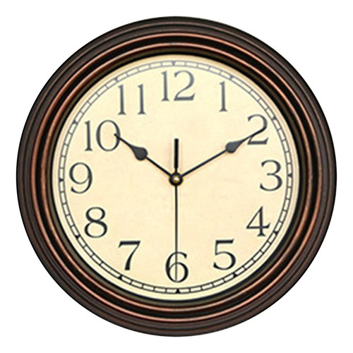 2025 Relojes Colgantes Decorativos Barrido Segundo Bronce Y