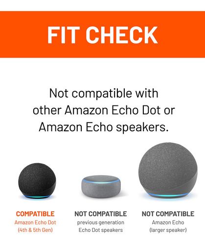 Soporte De Pared Para Amazon Echo Dot (quinta Generación) De